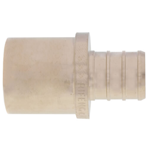 Main product image of 5/8" PEX x 3/4" Male Sweat Copper Fitting DZR Brass Adapter (Lead Free)