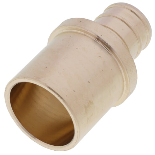 Main product image of 5/8" PEX x 3/4" Male Sweat Copper Fitting DZR Brass Adapter (Lead Free)
