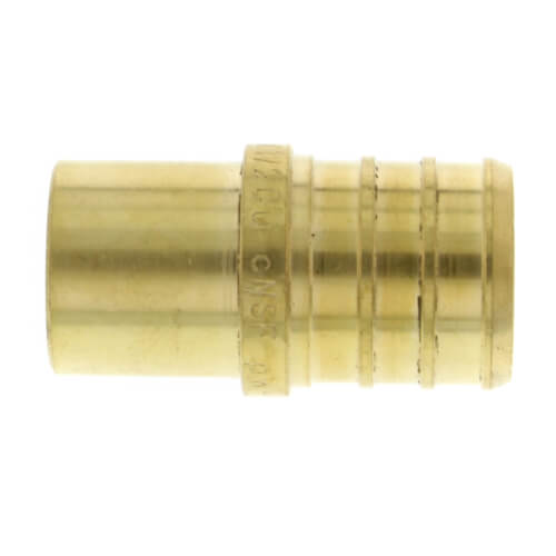 Main product image of 3/4" PEX x 1/2" Male Sweat Copper Fitting Brass Adapter (Lead Free)