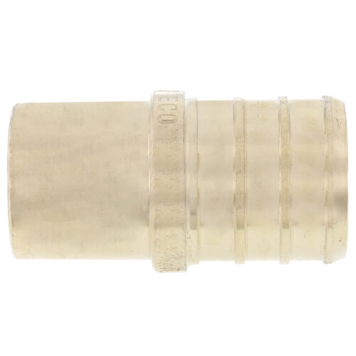 Main product image of 3/4" PEX x 1/2" Male Sweat Copper Fitting DZR Brass Adapter (Lead Free)