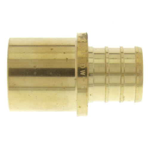 Main product image of 3/4" PEX x 3/4" Male Sweat Copper Fitting Brass Adapter (Lead Free)