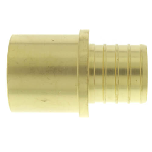 Main product image of 1" PEX x 1" Male Sweat Copper Fitting Brass Adapter (Lead Free)