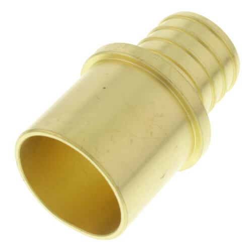 Main product image of 1" PEX x 1" Male Sweat Copper Fitting Brass Adapter (Lead Free)