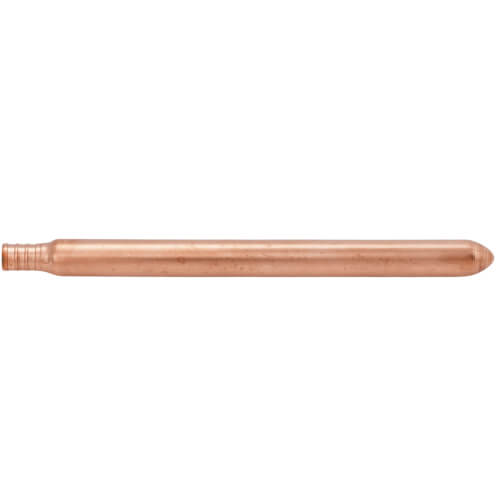 Main product image of 1/2" PEX Crimp x Spin Closed Copper Stub Out Bullet (8" Length)