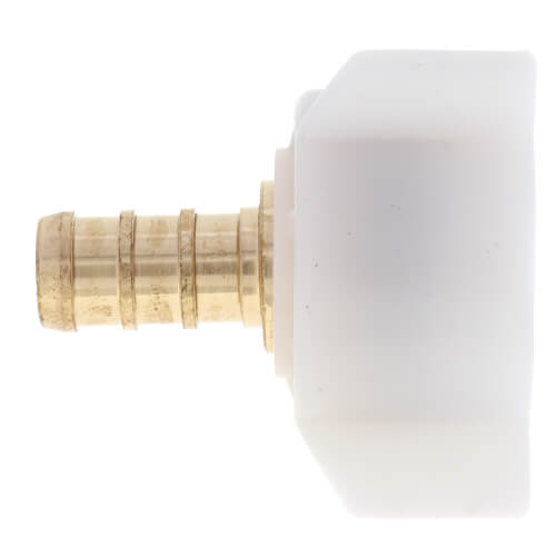 Main product image of 1/2" PEX Crimp x 7/8" Straight Swivel Toilet Adapter - Plastic Nut (Lead Free)