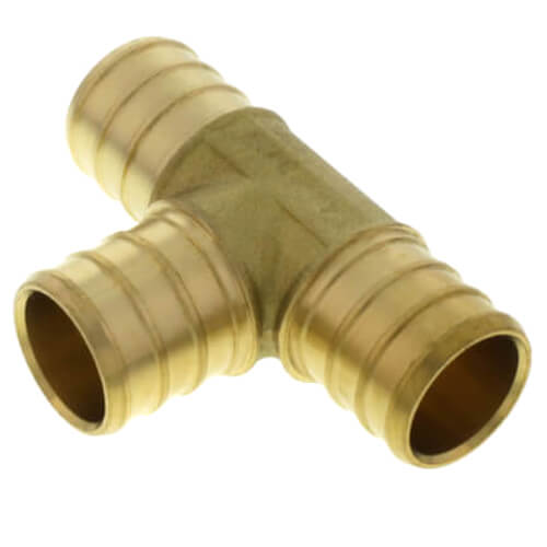 Main product image of 3/4" PEX Brass Tee (Lead Free)