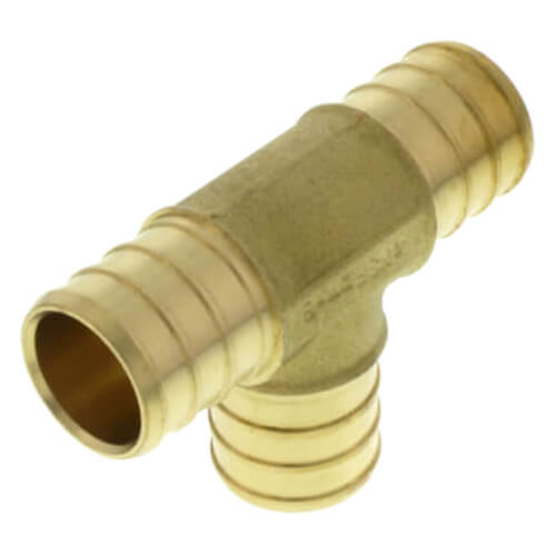 Main product image of 3/4" PEX Brass Tee (Lead Free)