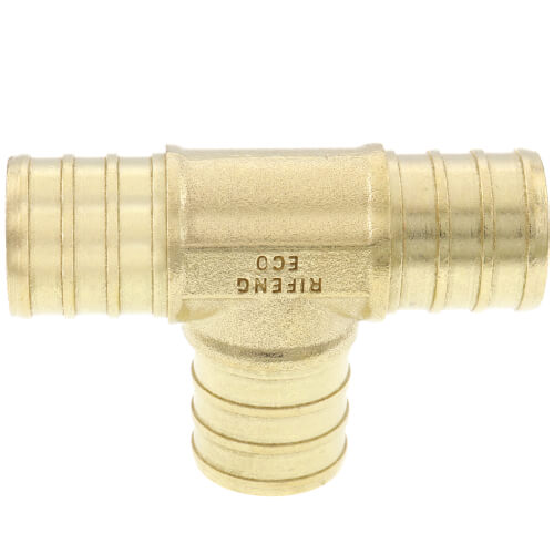 Main product image of 3/4" PEX DZR Brass Tee (Lead Free)