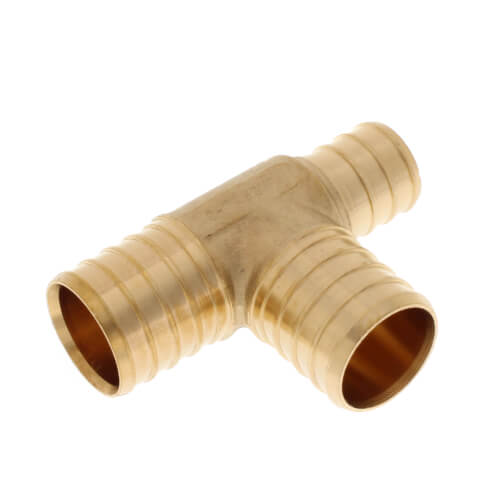 Main product image of 1" PEX x 3/4" PEX x 1" PEX Brass Tee (Lead Free)