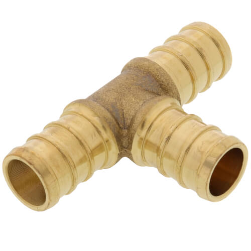 1/2" PEX Brass Tee (Lead Free)