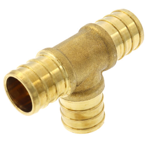 3/4" PEX Brass Tee (Lead Free)