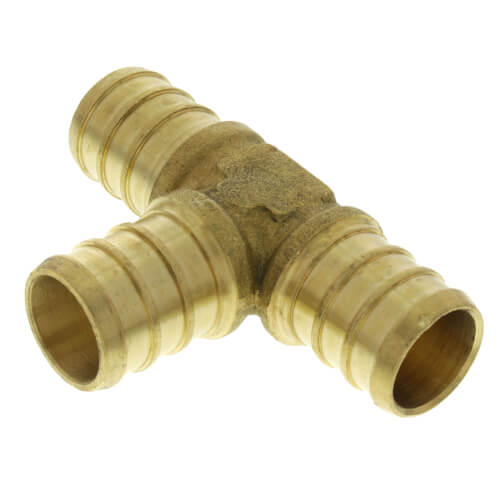 Main product image of 5/8" PEX Brass Tee (Lead Free)
