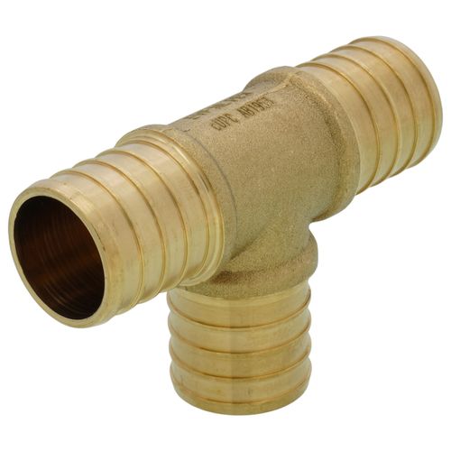 Main product image of 1" PEX Brass Tee (Lead Free)