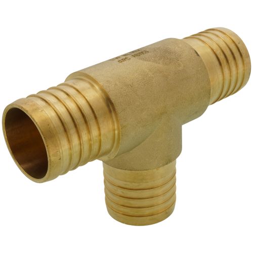 Main product image of 1-1/2" PEX Brass Tee (Lead Free)