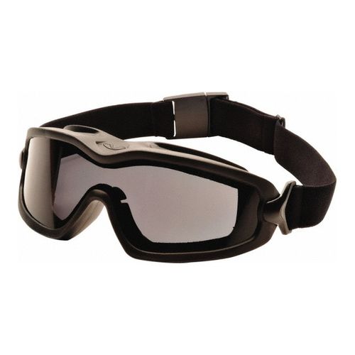Main product image of V2G Plus Anti-Fog & Scratch-Resistant Safety Glasses, Black Frame, Gray H2X Anti-Fog Dual Lens