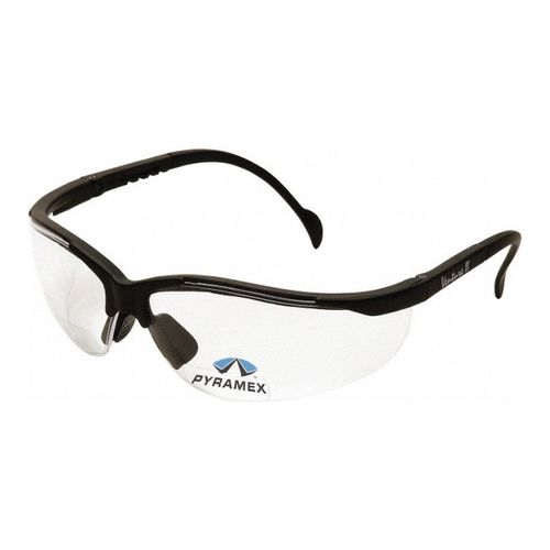 Main product image of Venture II Readers Safety Glasses, Black Frame, Clear Plus-1.0 Lens