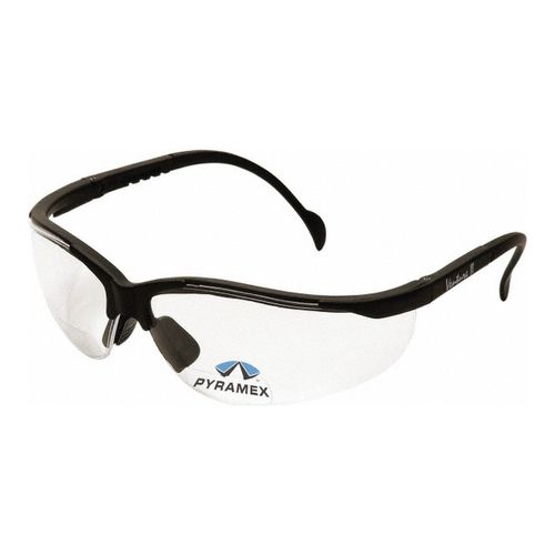 Main product image of Venture II Readers Safety Glasses, Black Frame, Clear Plus-1.5 Lens