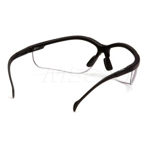 Main product image of Venture II Readers Safety Glasses, Black Frame, Clear Plus-2.5 Lens