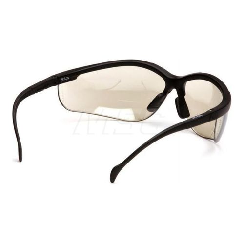 Main product image of Venture II Readers Safety Glasses, Black Frame, Indoor/Outdoor Mirror Plus-1.5 Lens
