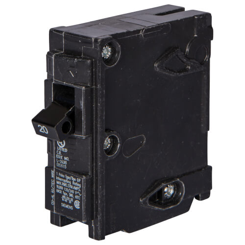 Main product image of 1-Pole Plug-In Circuit Breaker (120V, 20A)