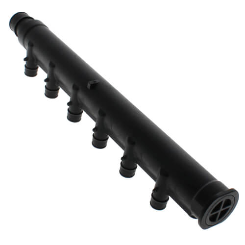 Main product image of 1" EP Branch Multi-Port Tee w/ 1/2" Outlets & Mounting Clips (12 Outlets)