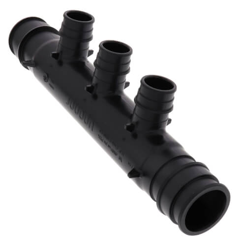 Main product image of EP Flow-Through Multi-Port Tee, 3 (3/4") Outlets, 1-1/4" ProPEX