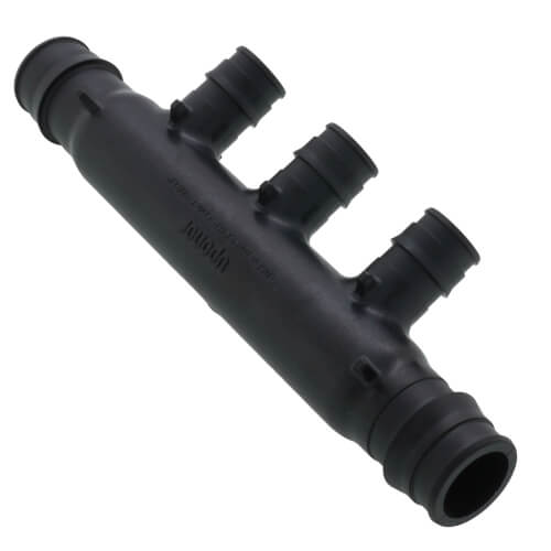 Main product image of EP Flow-Through Multi-Port Tee, 3 Outlets, 3/4"