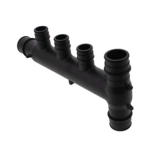 Main product image of EP Flow-Through Multi-Port Vertical Tee, 3 Outlets, 3/4"