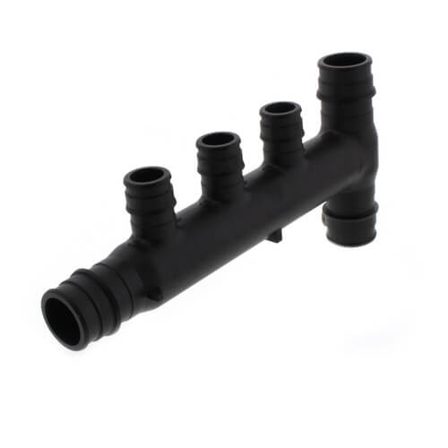 Main product image of EP Flow-Through Multi-Port Vertical Tee, 3 Outlets, 3/4"