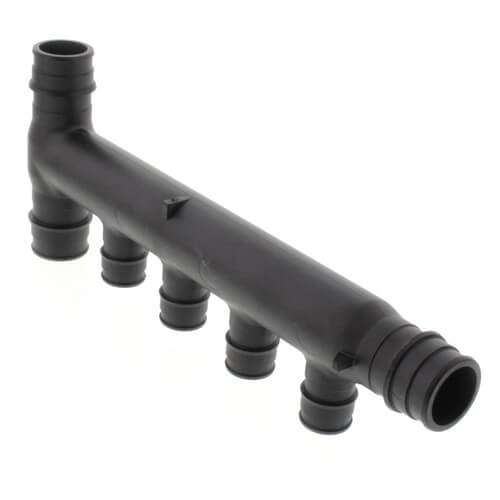 Main product image of EP Flow-Through Multi-Port Vertical Tee, 4 Outlets, 3/4"