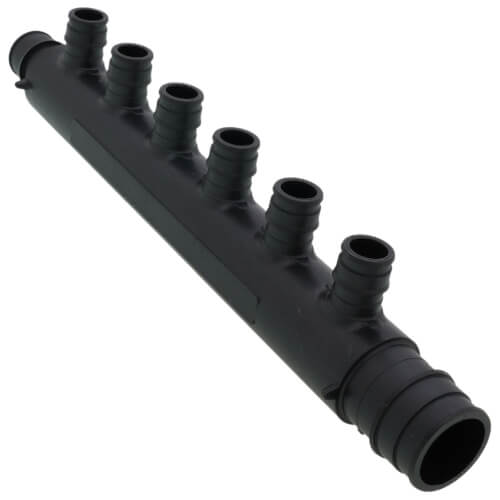 Main product image of EP Flow-Through Multi-Port Tee, 6 Outlets, 1" x 3/4"