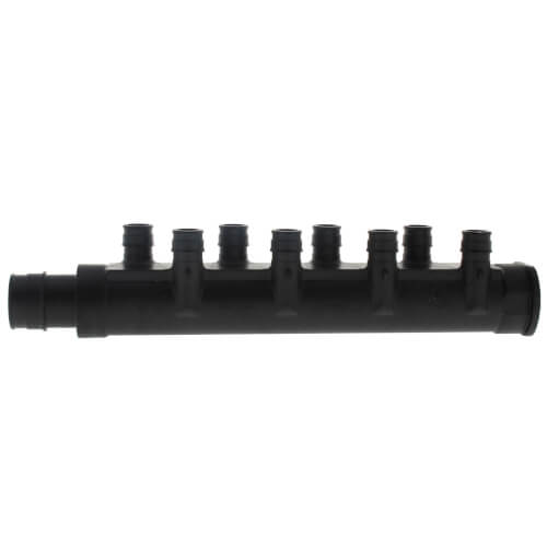 Main product image of 1" EP Branch Multi-Port Tee w/ 1/2" Outlets & Mounting Clips (8 Outlets)