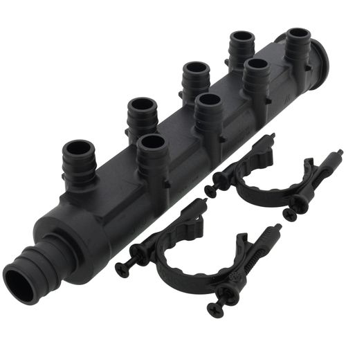 Main product image of 3/4" EP Branch Multi-Port Tee w/ 1/2" Outlets & Mounting Clips (8 Outlets)