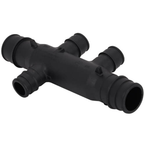 Main product image of EP Flow-Through Opposing Port Multi-Port Tee, 3 Outlets, 3/4"