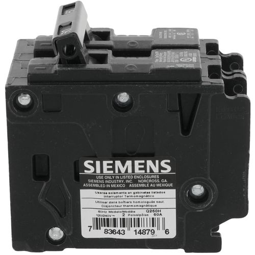 Main product image of QPH 2 Pole Plug-In Residential Low Voltage Miniature Circuit Breaker (120/240V, 40A)