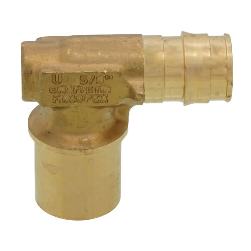 Main product image of ProPEX Baseboard Elbow, 5/8" PEX x 3/4" Copper Fitting Adapter