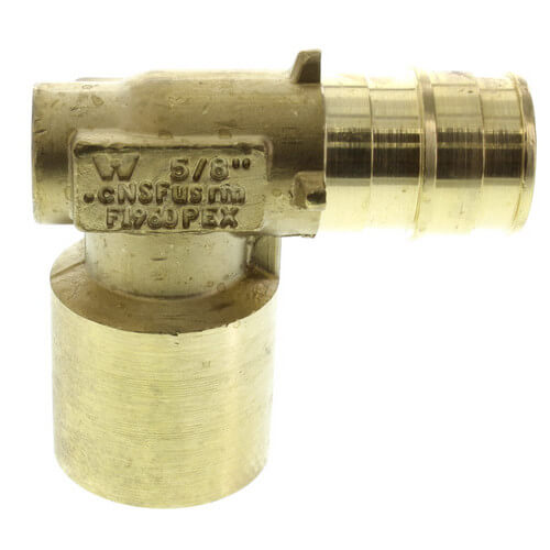 Main product image of ProPEX Baseboard Elbow, 5/8" PEX x 3/4" Copper Adapter