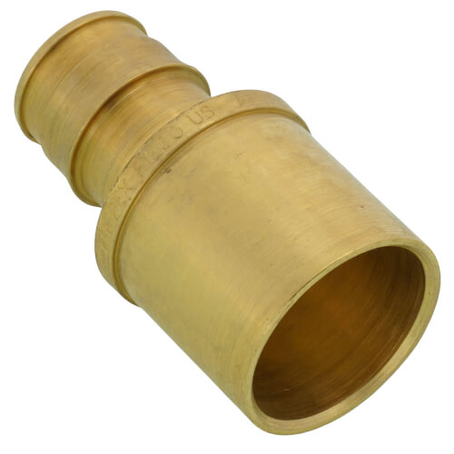 Main product image of 5/8" ProPEX x 3/4" Female Sweat Copper Pipe Adapter (Brass)