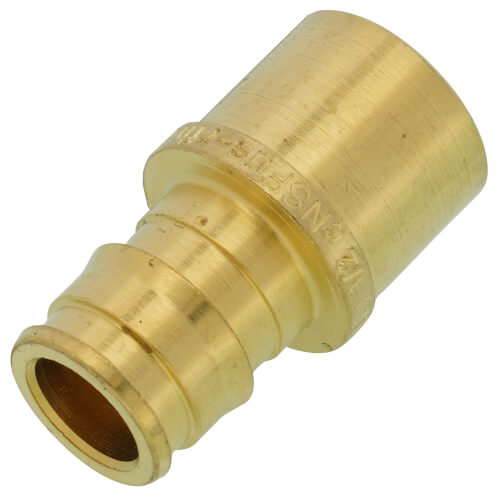 Main product image of 1/2" ProPEX x 1/2" Female Sweat Copper Pipe Adapter (Brass)