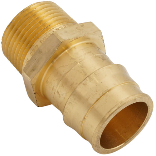 1" ProPEX x 3/4" NPT Brass Male Adapter