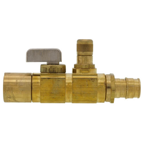 Main product image of 5/8" ProPEX x 3/4" Copper Adapter Full Port Ball and Balancing Valve