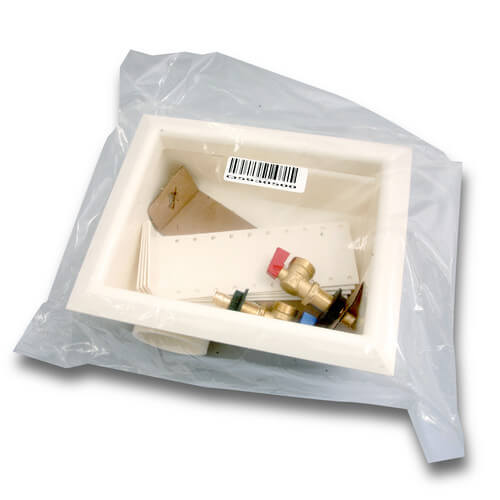 Q5930500 Uponor (Wirsbo) Q5930500 Washing Machine Outlet Box (1/2" ProPEX Valves)