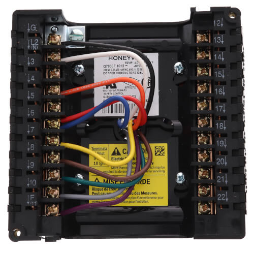 Main product image of 22 Terminal Universal Wiring Adapter Subbase, Burner or Wall Mount Adapter Base for RA89