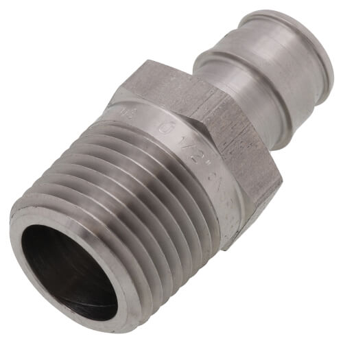 1/2" ProPEX Stainless Steel Male Threaded Adapter