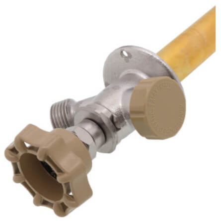 Main product image of 6", 3/4" MPT x 1/2" FPT - Anti-Siphon Ball Valve Frost-Proof Sillcock w/ 1/4 Turn