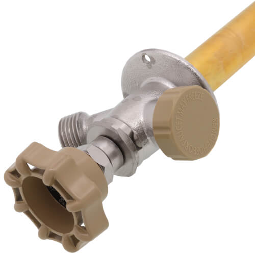 Main product image of 8", 3/4" MPT x 1/2" FPT - Anti-Siphon Ball Valve Frost-Proof Sillcock w/ 1/4 Turn