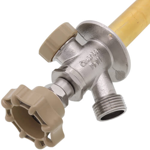 Main product image of 8", 3/4" MPT x 1/2" FPT - Anti-Siphon Ball Valve Frost-Proof Sillcock w/ 1/4 Turn