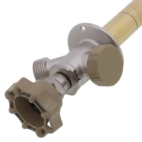 Main product image of 10", 1/2" PEX Anti-Siphon Ball Valve Frost-Proof Sillcock w/ 1/4 Turn