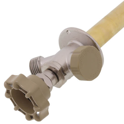 Main product image of 12", 3/4" MPT x 1/2" FPT - Anti-Siphon Ball Valve Frost-Proof Sillcock w/ 1/4 Turn