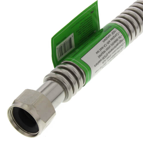Main product image of 3/4" Flexible Corrugated Hose Water Heater Connector (24" Length)